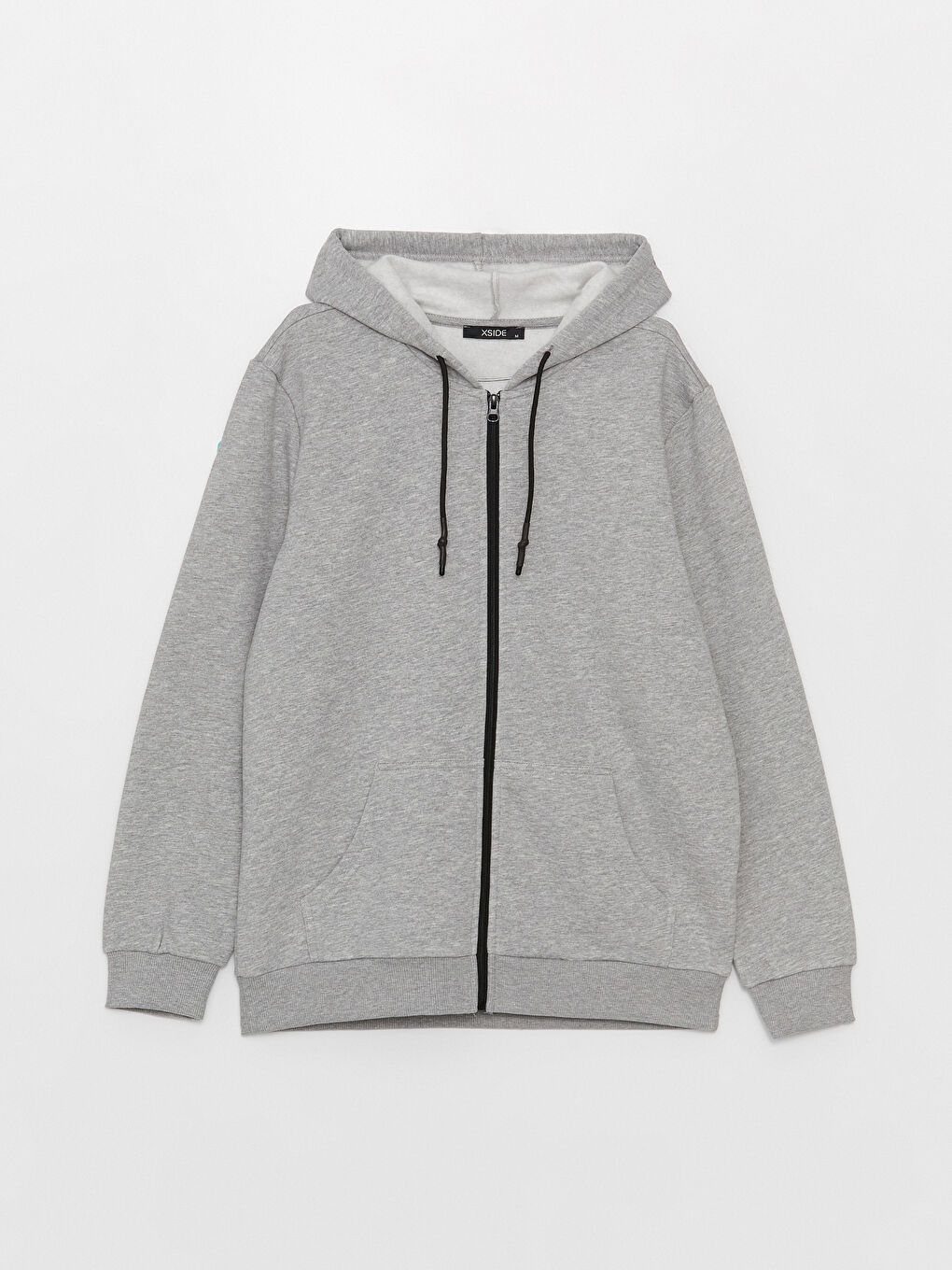 XSIDE Hooded Long Sleeve Men's Thick Zip-Up Sweatshirt