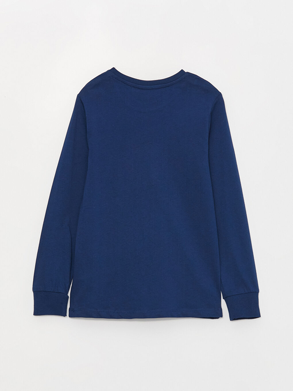 Crew Neck Printed Long Sleeve Boys' Pyjama Set-3