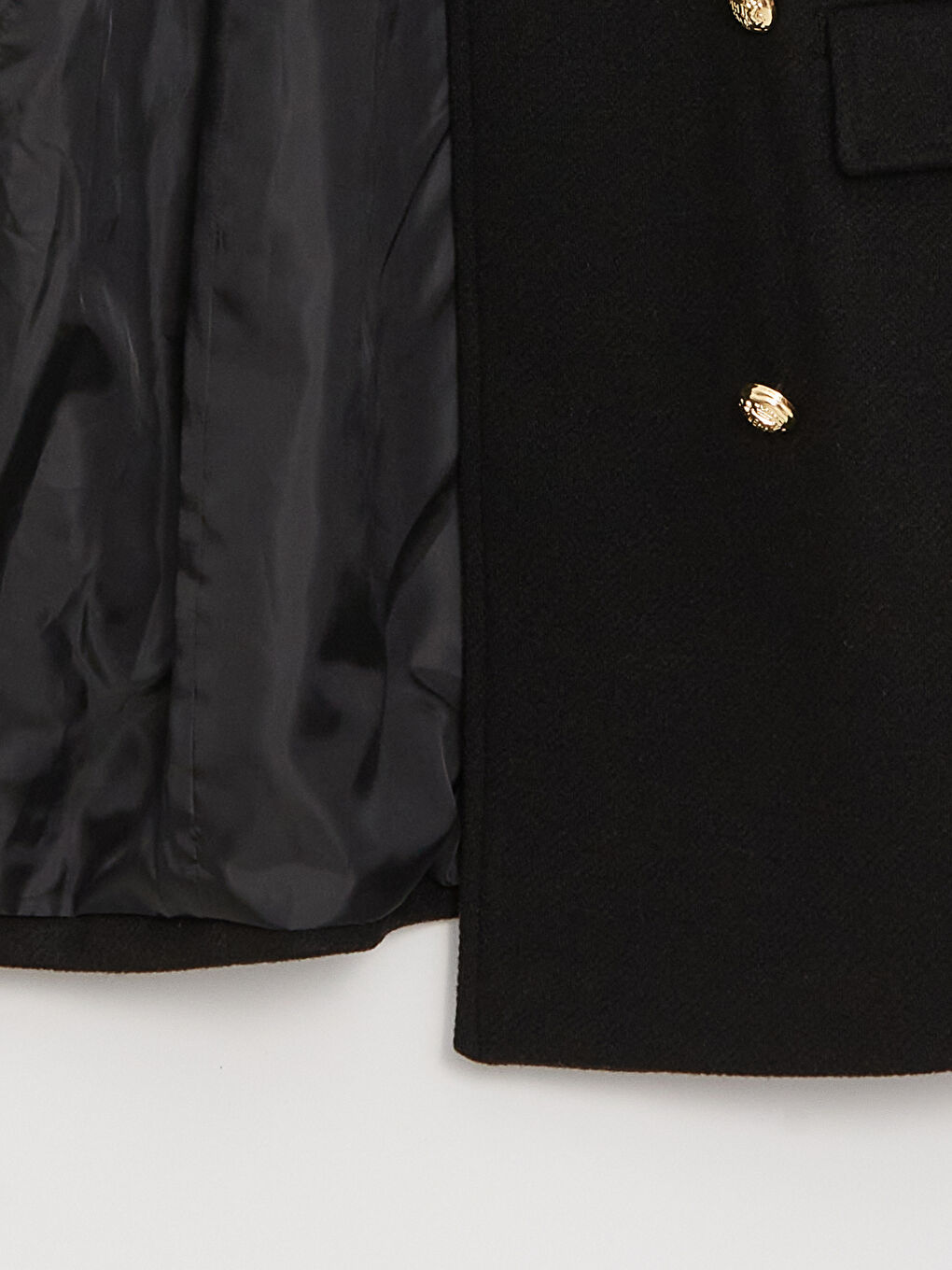LCWAIKIKI Classic Women's Magnificent Collar Plain Coat -W36359Z8-CVL