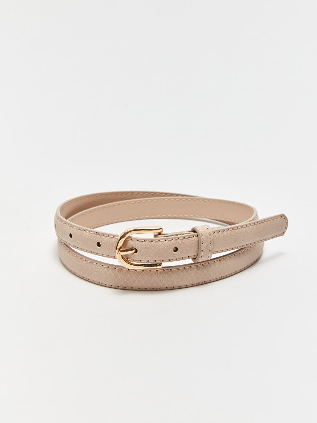 LCW ACCESSORIES Leather Look Patterned Women's Belt 2-Pack