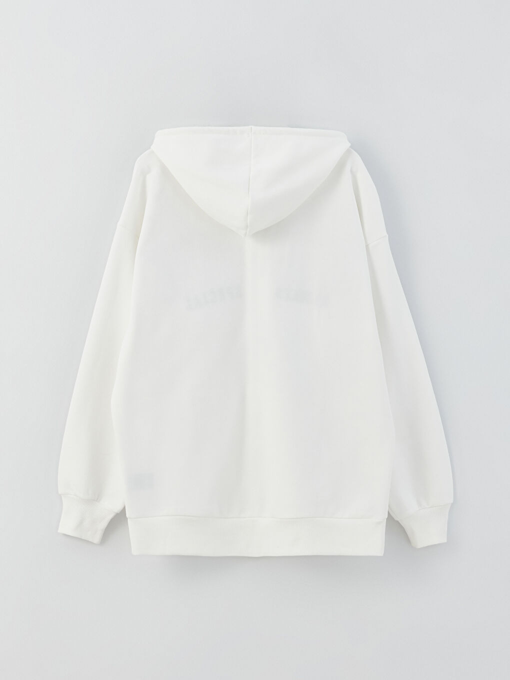 Hooded Oversize Women's Thick Zipper Sweatshirt-6