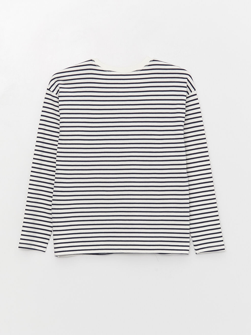 LCW Vision Crew Neck Striped Long Sleeve Women's Sweatshirt -W36501Z8-LGS