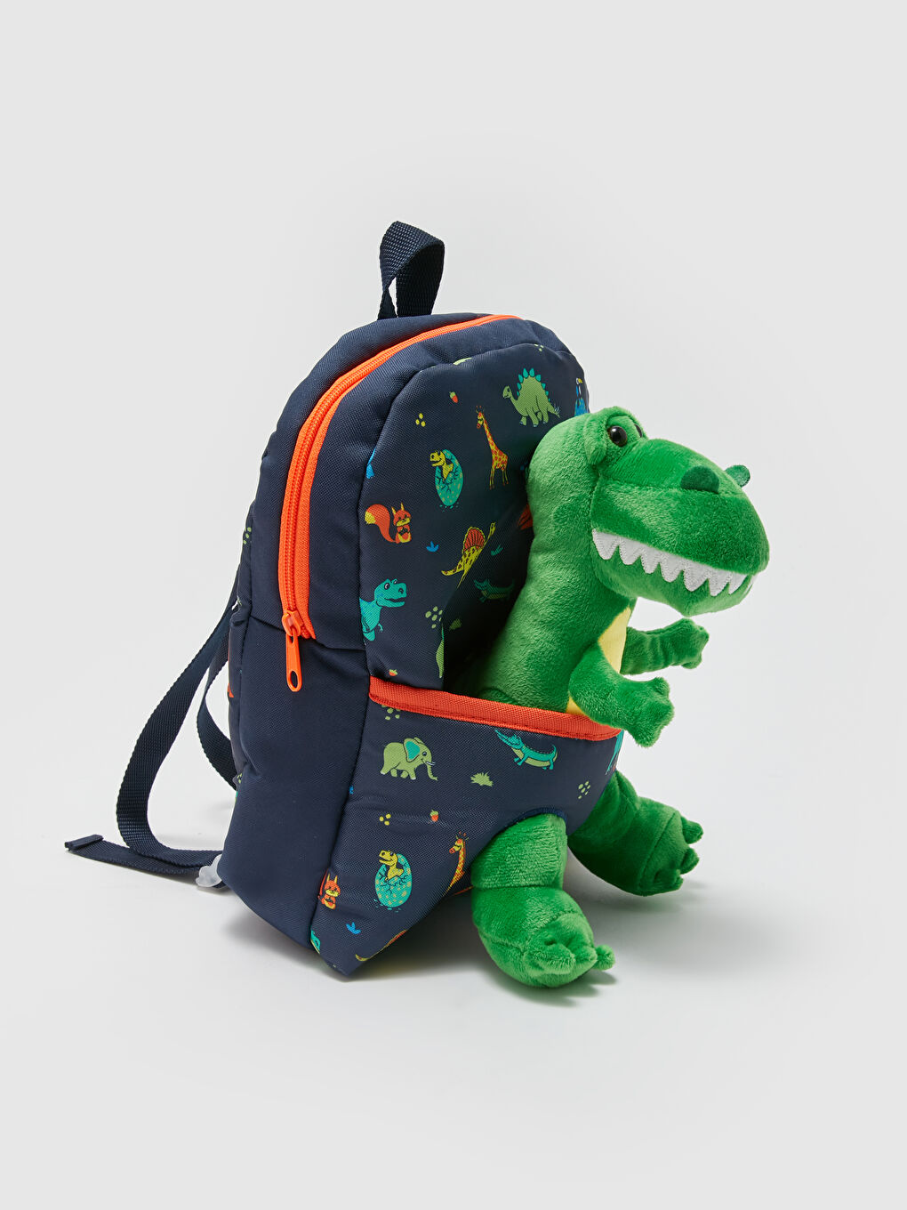 Rucsac pentru Băieți cu Figură Dinozaur 3D-1