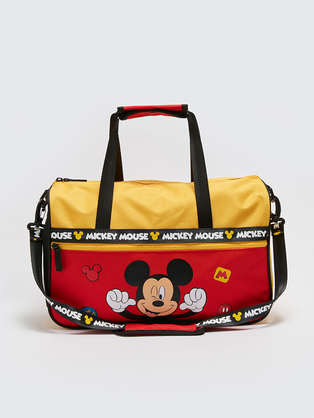 Kırmızı Mickey Mouse Lisanslı Erkek Çocuk Spor Çanta