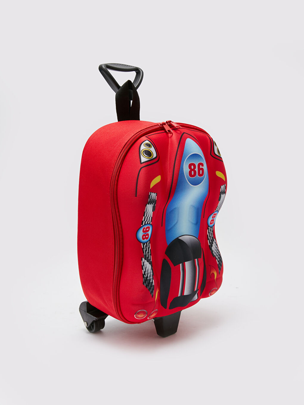 Kırmızı Baskılı Erkek Çocuk Okul Çantası-1