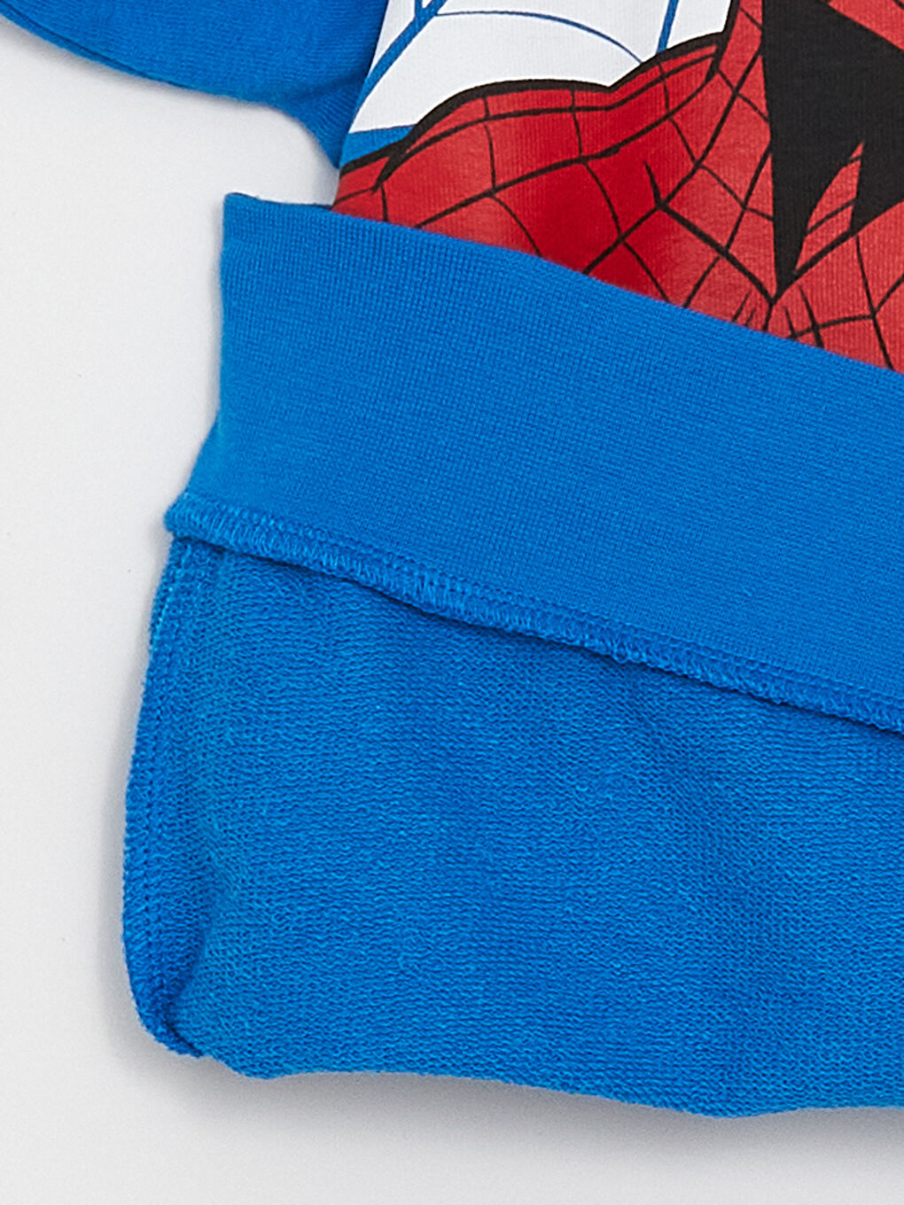 Crew Neck Spider-Man Printed Long Sleeve Boys' Sweatshirt-2