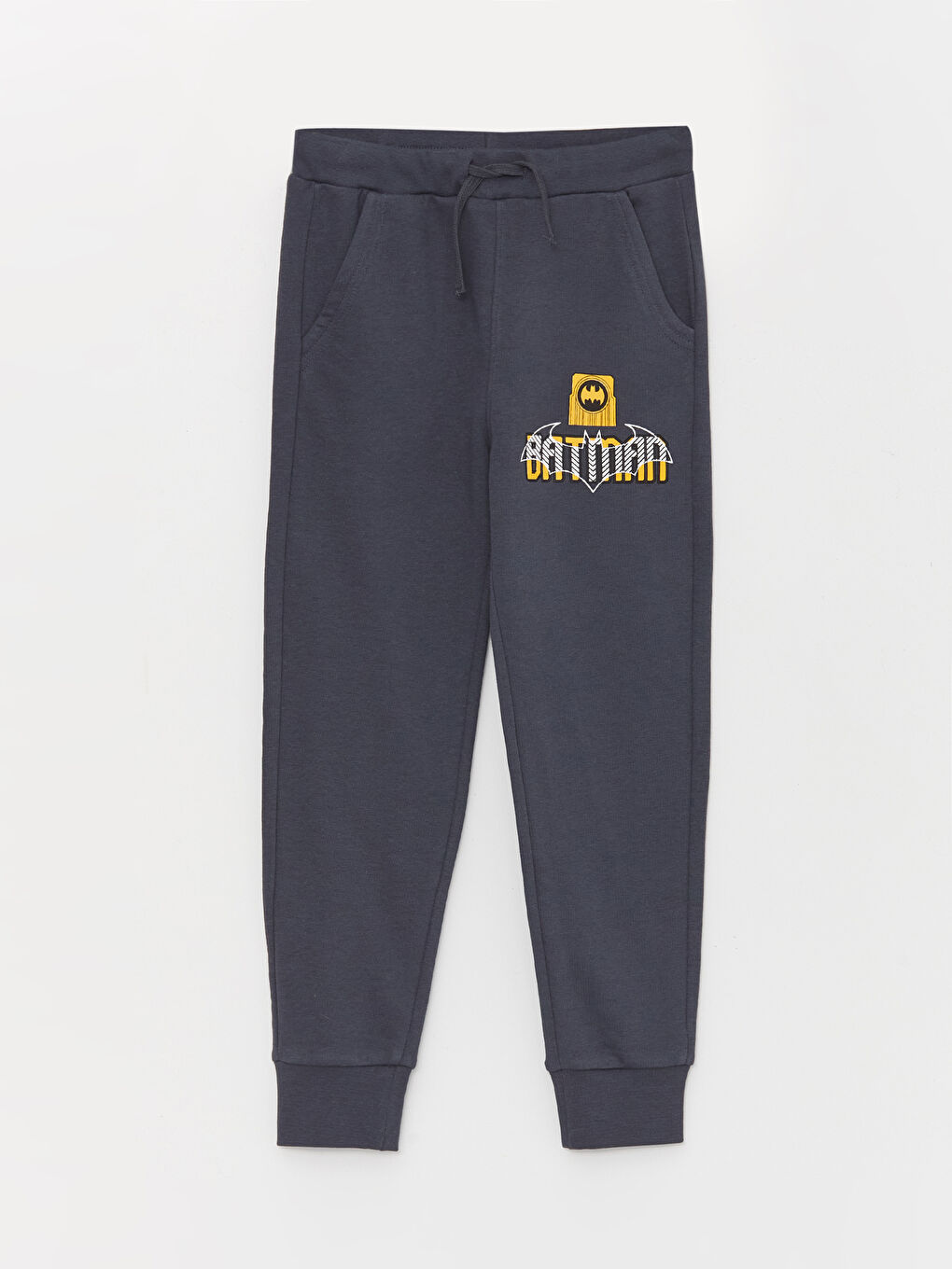 Crew Neck Batman Printed Long Sleeve Boy Sweatshirts and Sweatpants-3