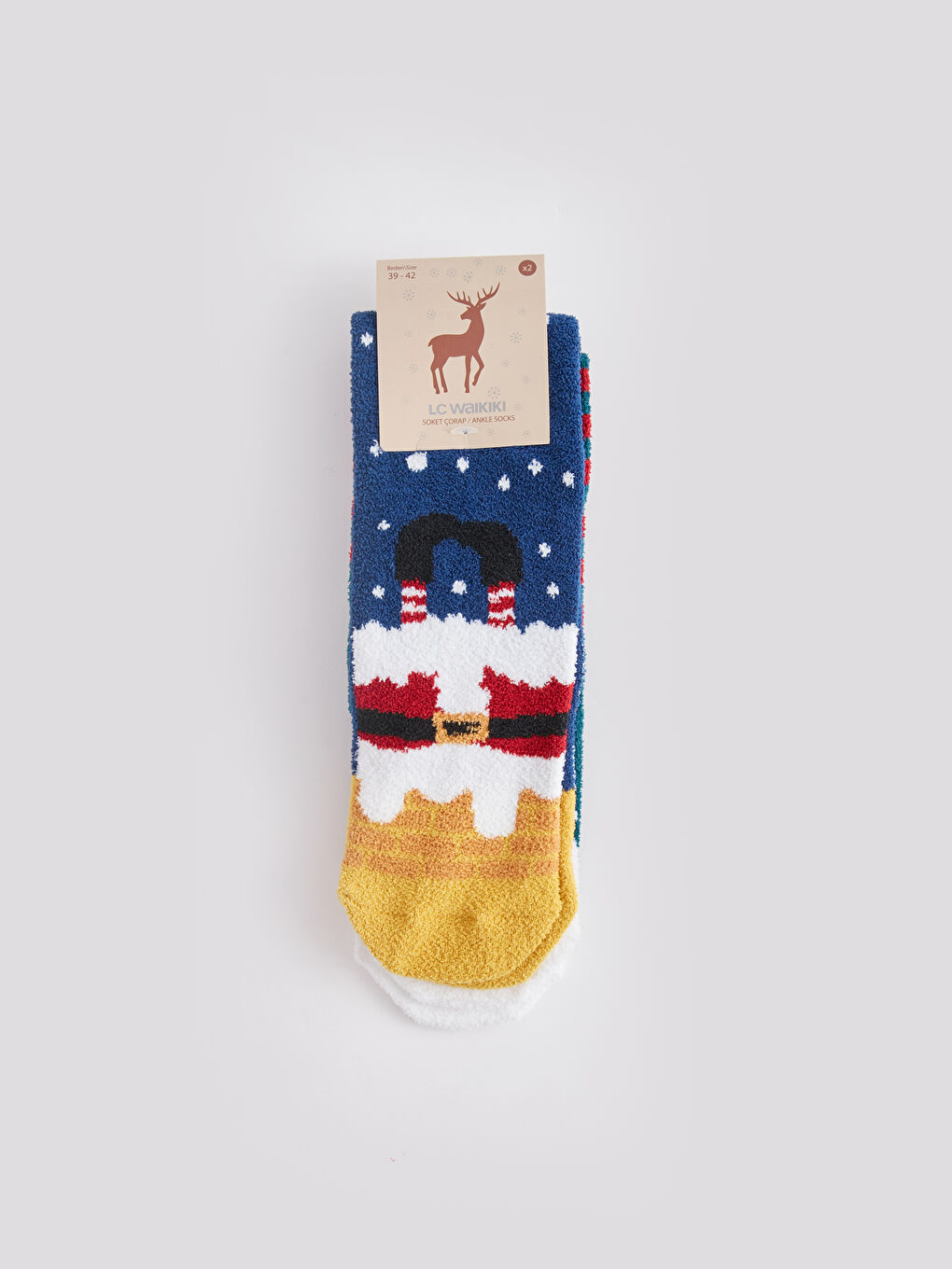 New Year's Themed Men's Socks, Pack of 2