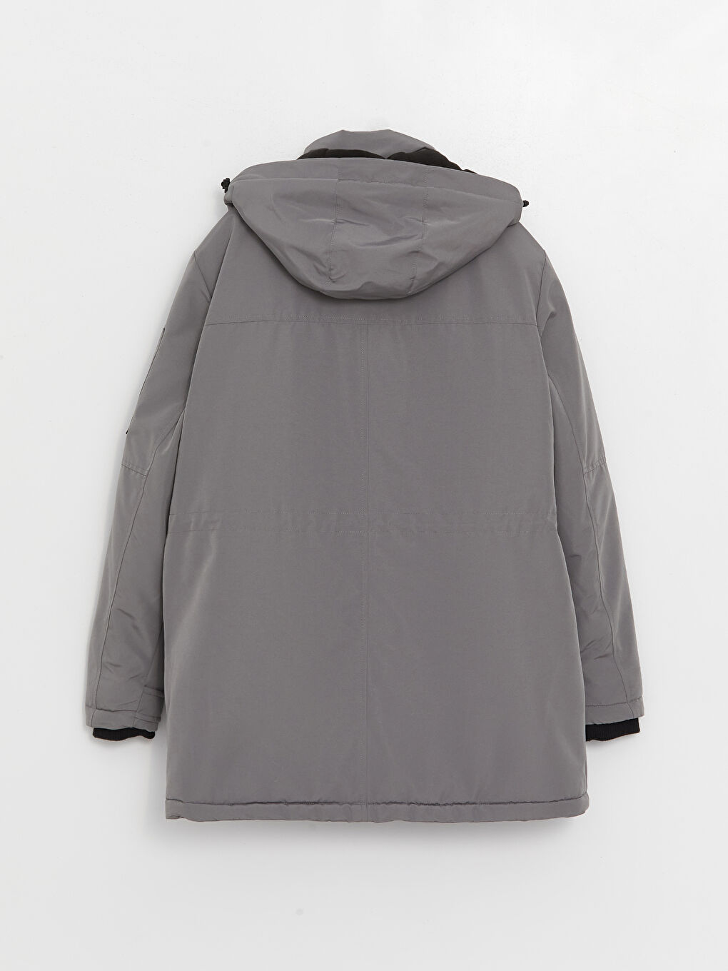 Standard Fit Hooded Men's Coat-9