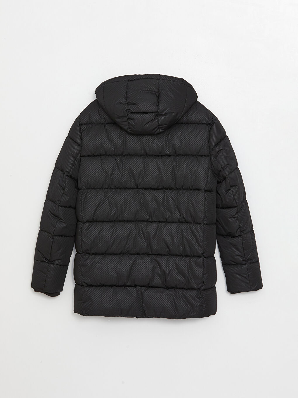 Standard Fit Hooded Men's Puffer Coat-7