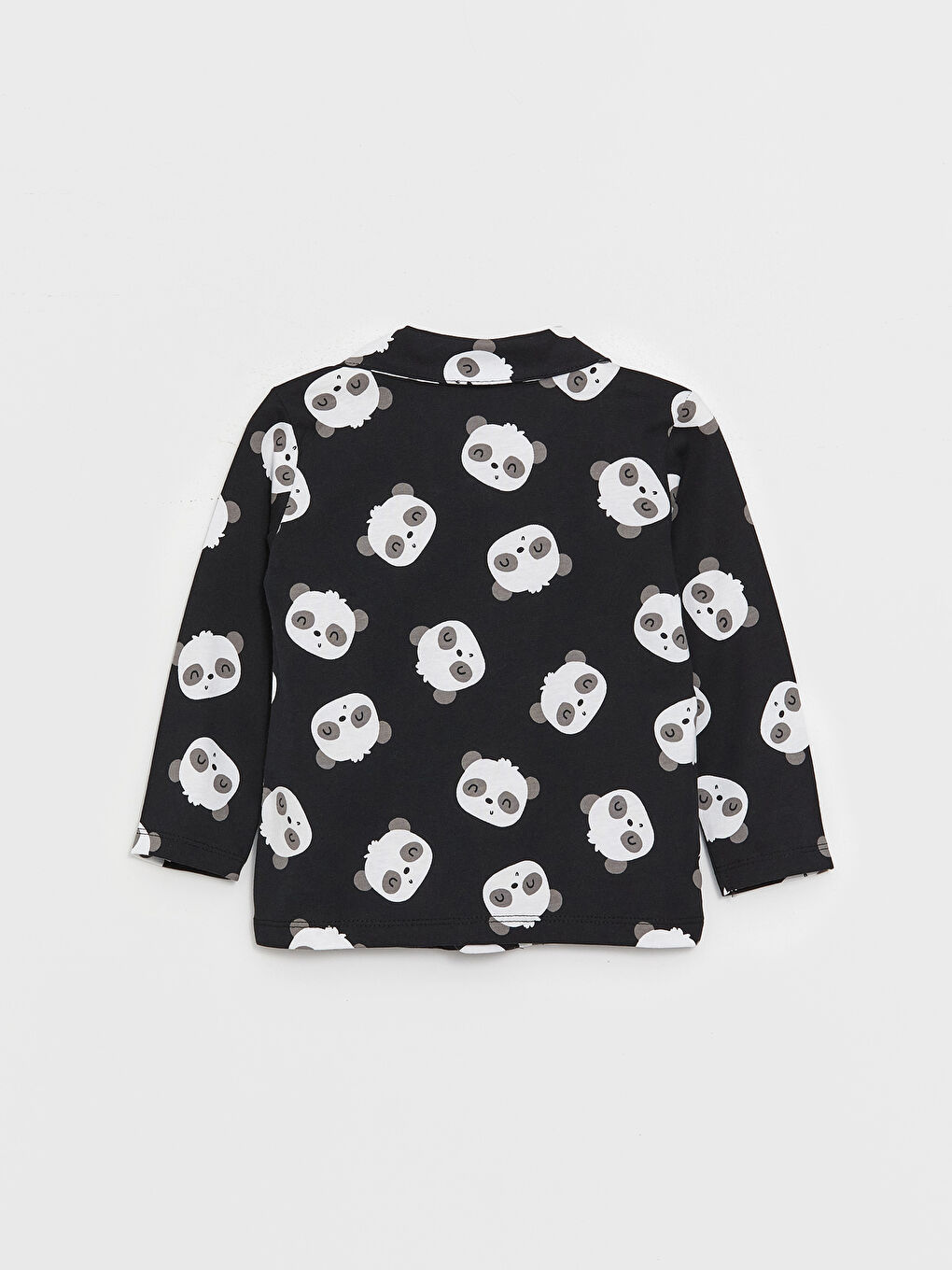 Ensemble de pyjama pour bébés garçons à col roulé, manches longues, imprimé-3