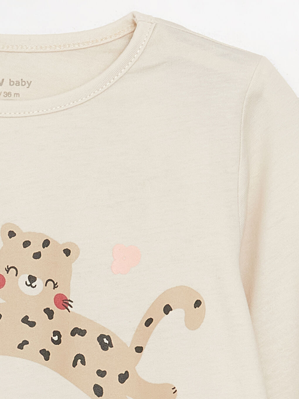 Crew Neck Long Sleeve Baby Girls' Pyjama Set 2 Pack-10