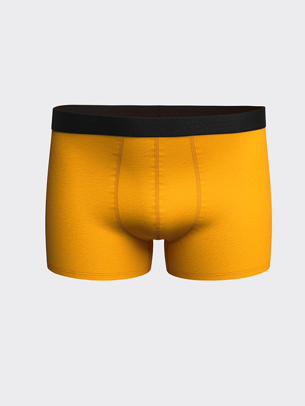 Siyah Standart Kalıp Pamuklu Esnek Erkek Boxer 3'lü-1