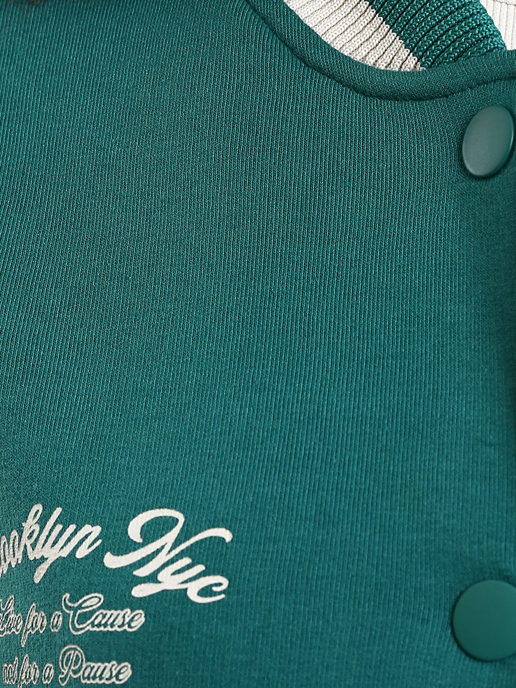 Printed Long Sleeve Women's College Jacket-4