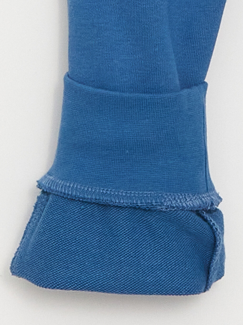 Mavi Beli Lastikli Basic Erkek Çocuk Jogger Eşofman Altı-2