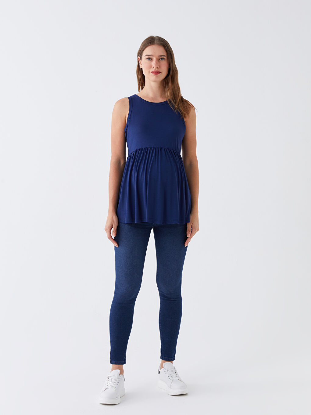 LCWAIKIKI Maternity İndigo Karın Panelli Mercury Skinny Fit Hamile Jean Pantolon