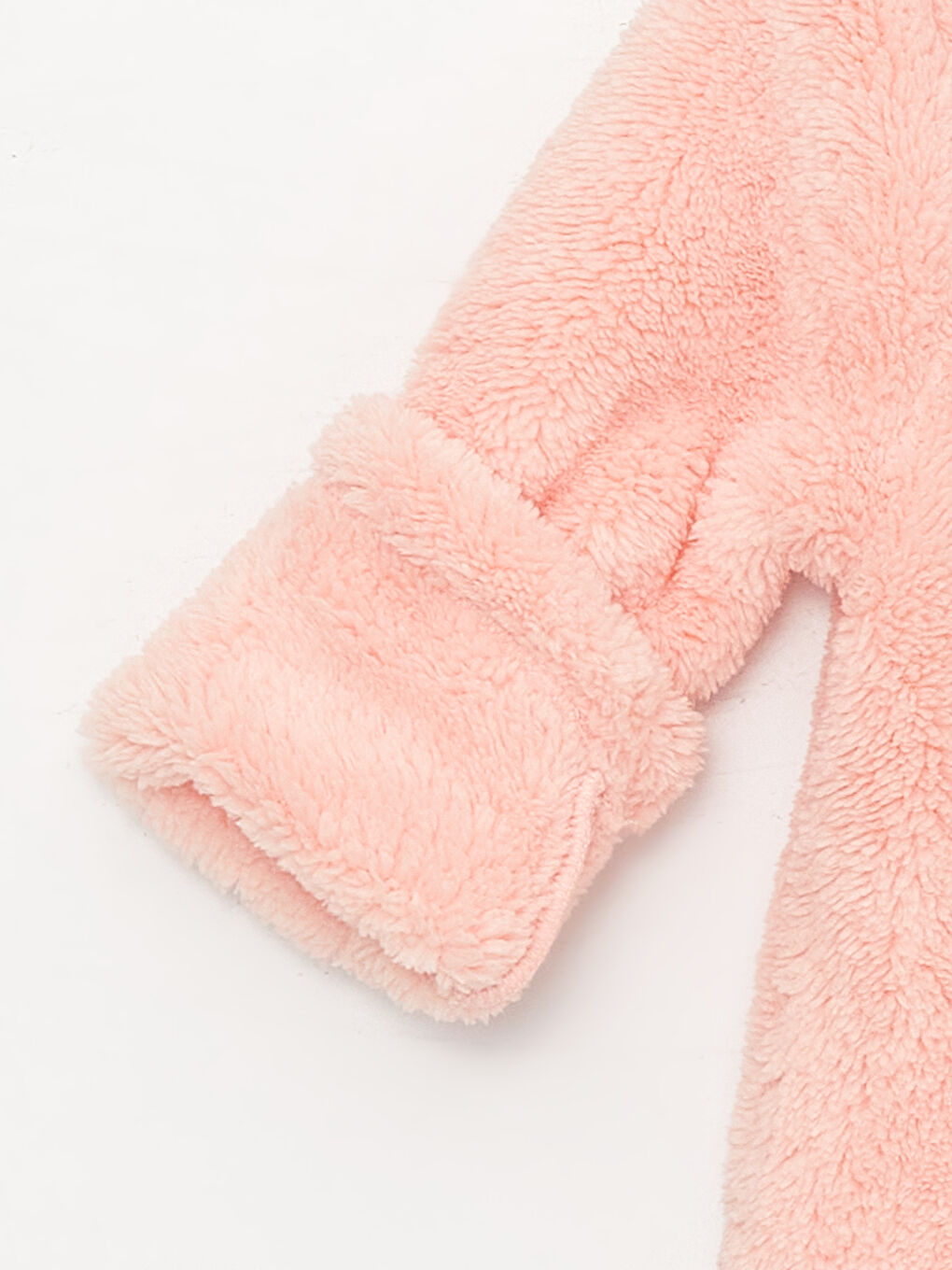 LCW baby Rundhalsausschnitt Langarm Besticktes Plüsch Baby Mädchen Pyjama-Set -W36975Z1-EXS
