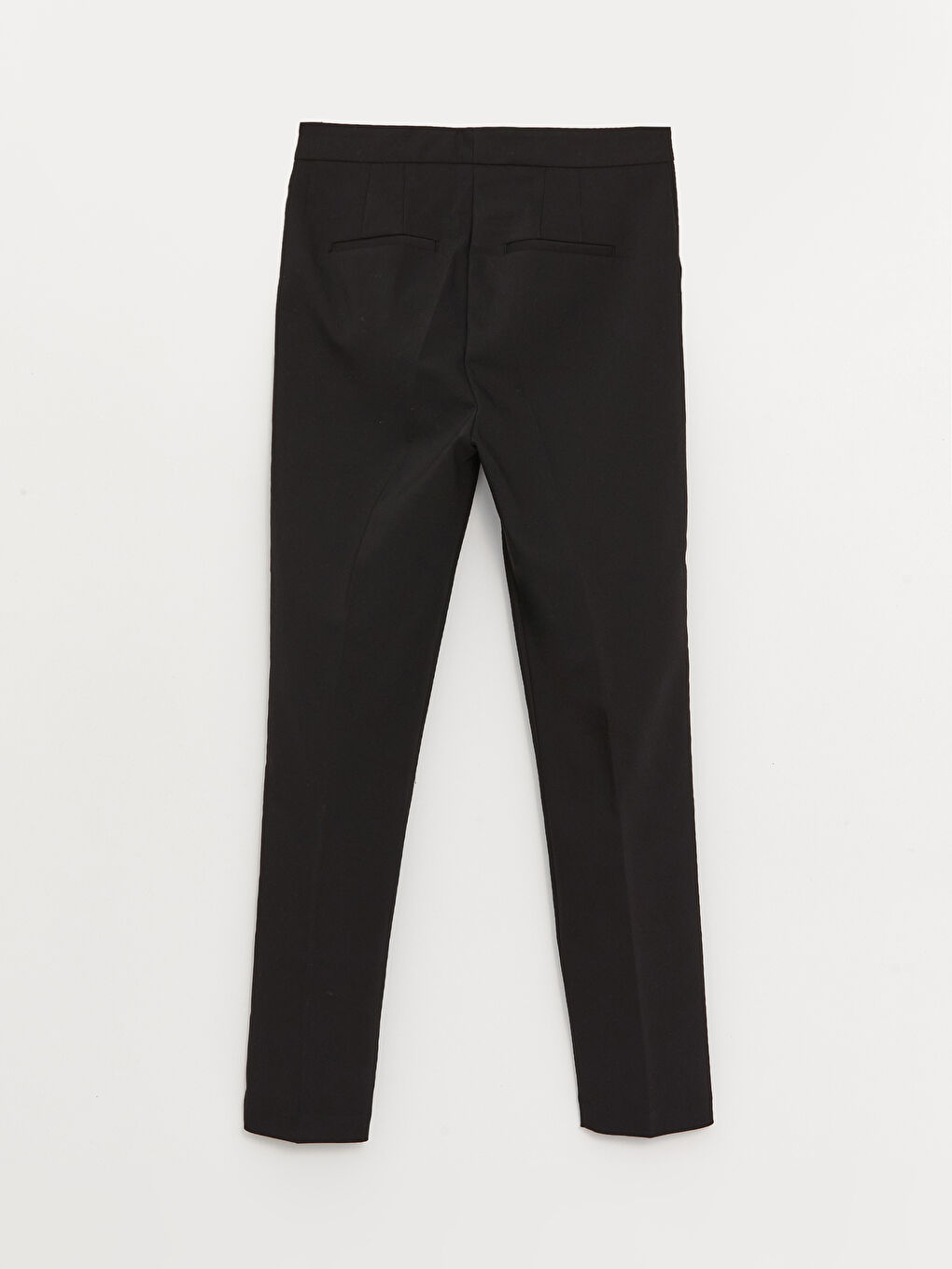 Женские брюки стандартного кроя однотонные-5