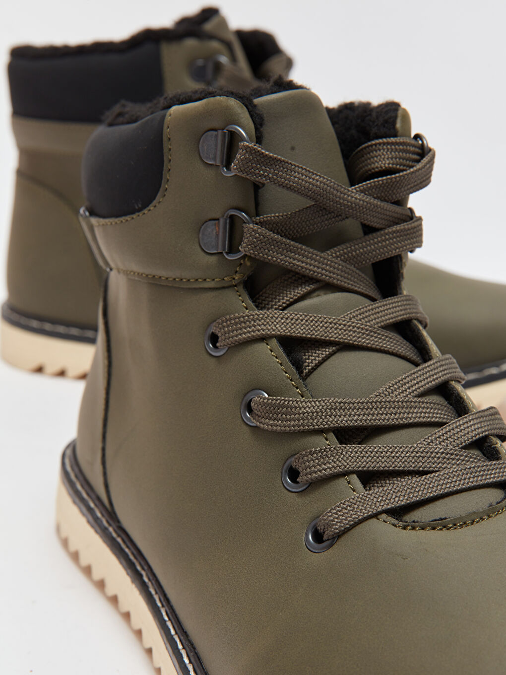 Haki Bağcıklı Erkek Bot-5