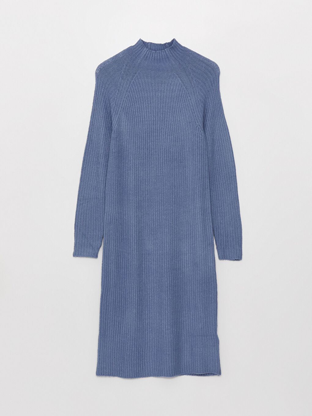 LCWAIKIKI Classic Turtleneck Self-Patterned Long Sleeve Women's Trikot Dress -W37014Z8-L9D
