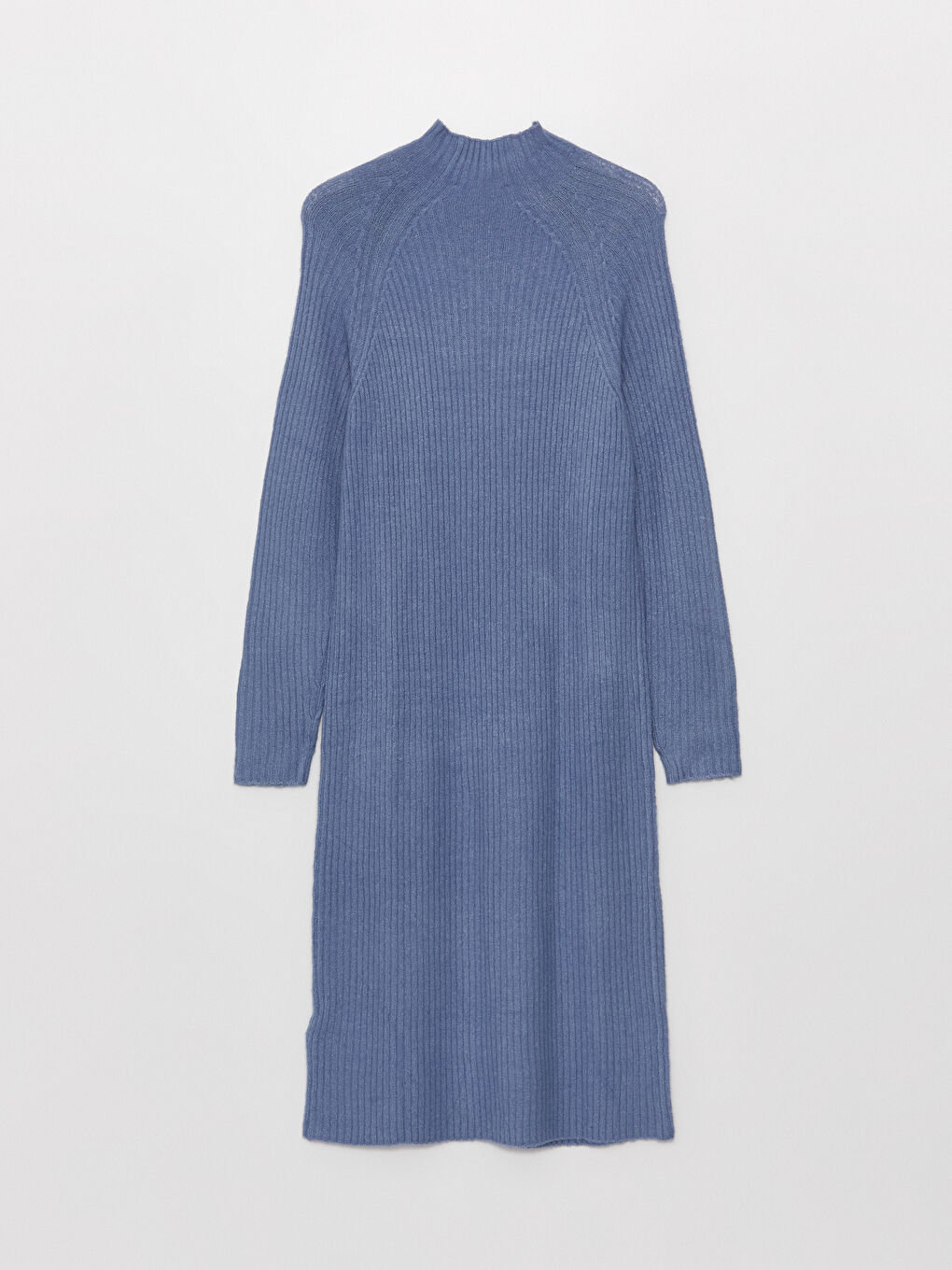 LCWAIKIKI Classic Turtleneck Self-Patterned Long Sleeve Women's Trikot Dress -W37014Z8-L9D