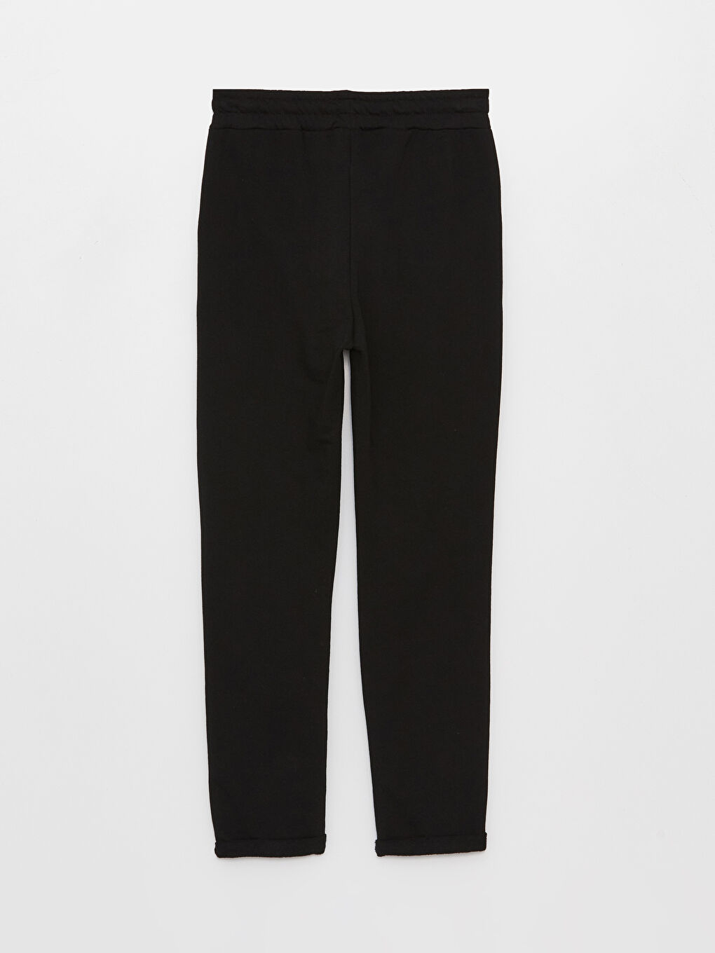 Women's Elasticated Waist Plain Sweatpants -W37100Z8-RQN