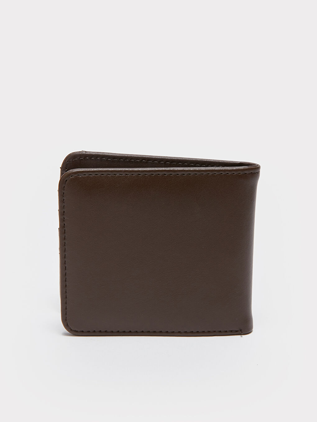 Kahverengi Deri Görünümlü Erkek Cüzdan ve Kartlık-2