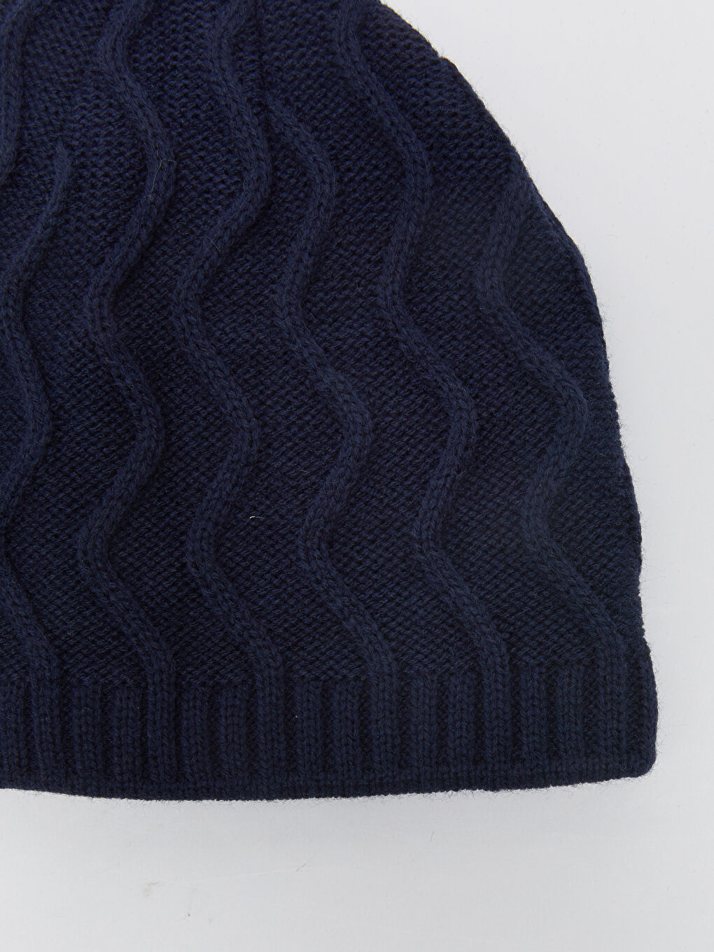 Lacivert Desenli Erkek Triko Bere-2