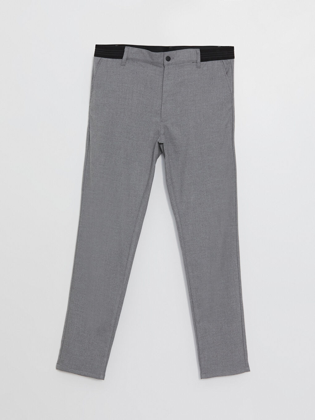 LCWAIKIKI Formal Gri Slim Fit Erkek Pantolon - 5