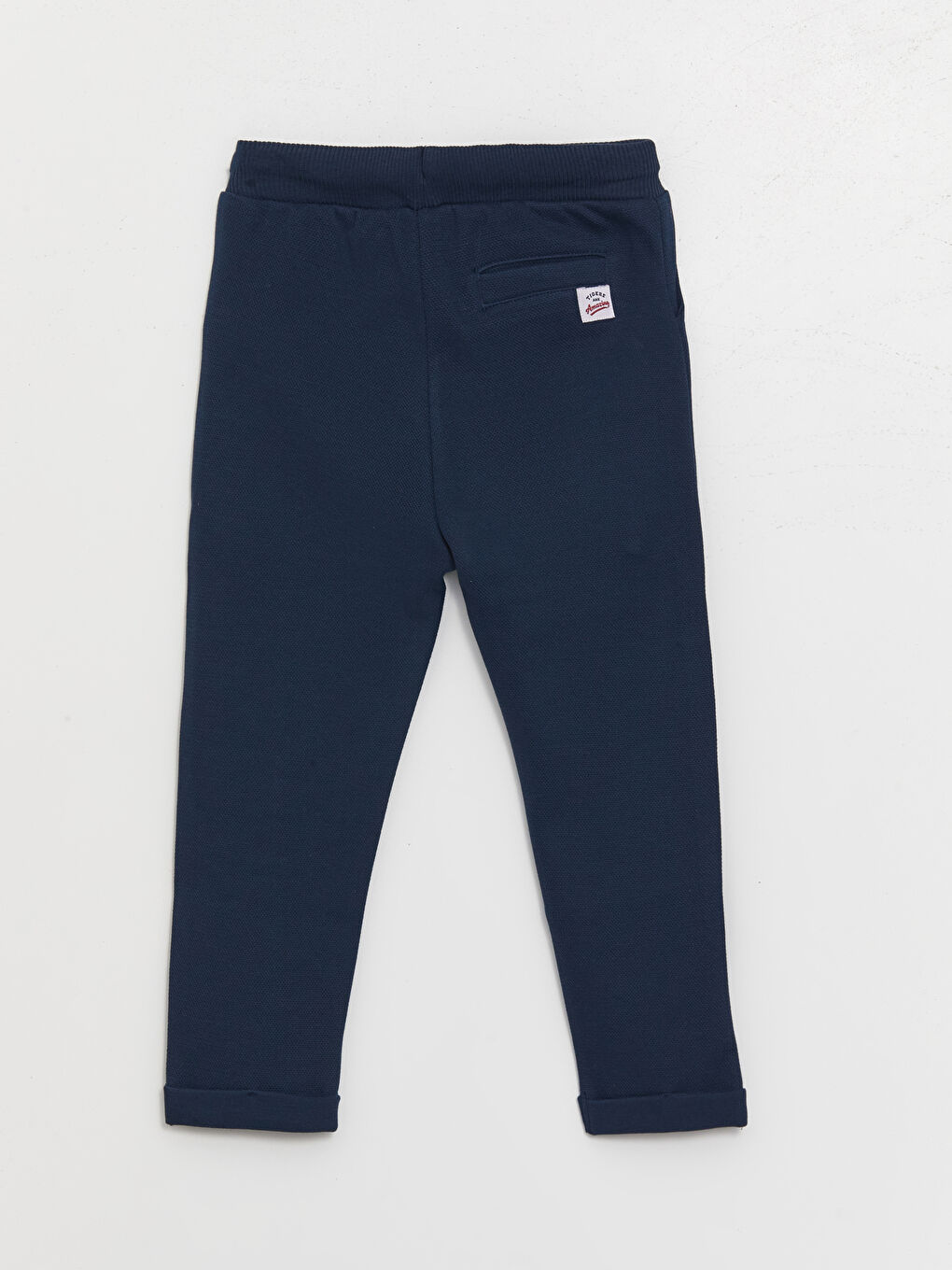 LCW baby Lacivert Beli Lastikli Basic Erkek Bebek Jogger Eşofman Altı - 1