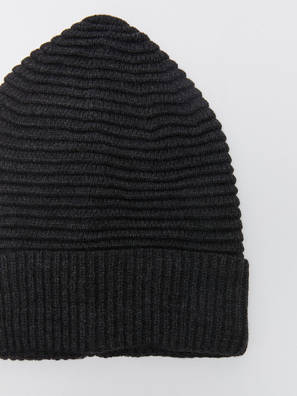 Antrasit Desenli Erkek Triko Bere-2