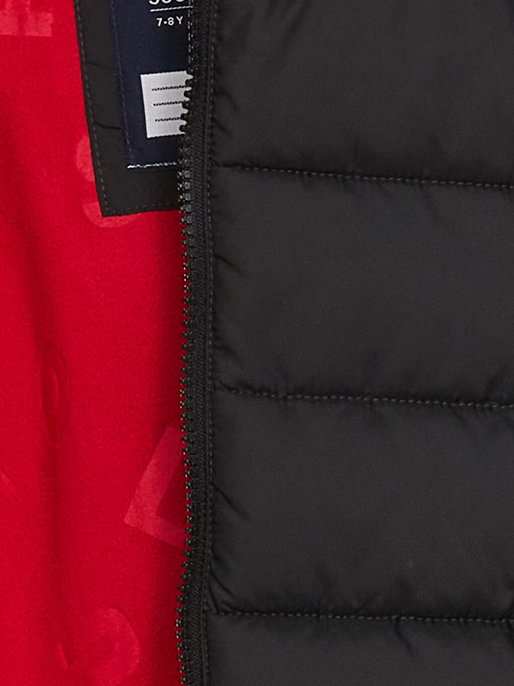 Siyah Kapüşonlu Erkek Çocuk Şişme Mont-2