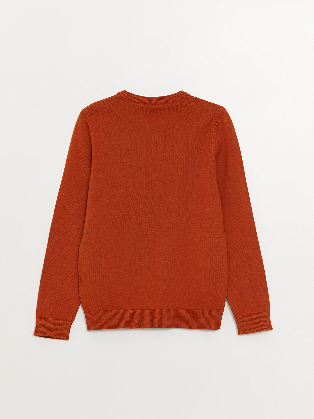LCW Kids Crew Neck Patterned Long Sleeve Boy Tricot Sweater -W37354Z4-H5R