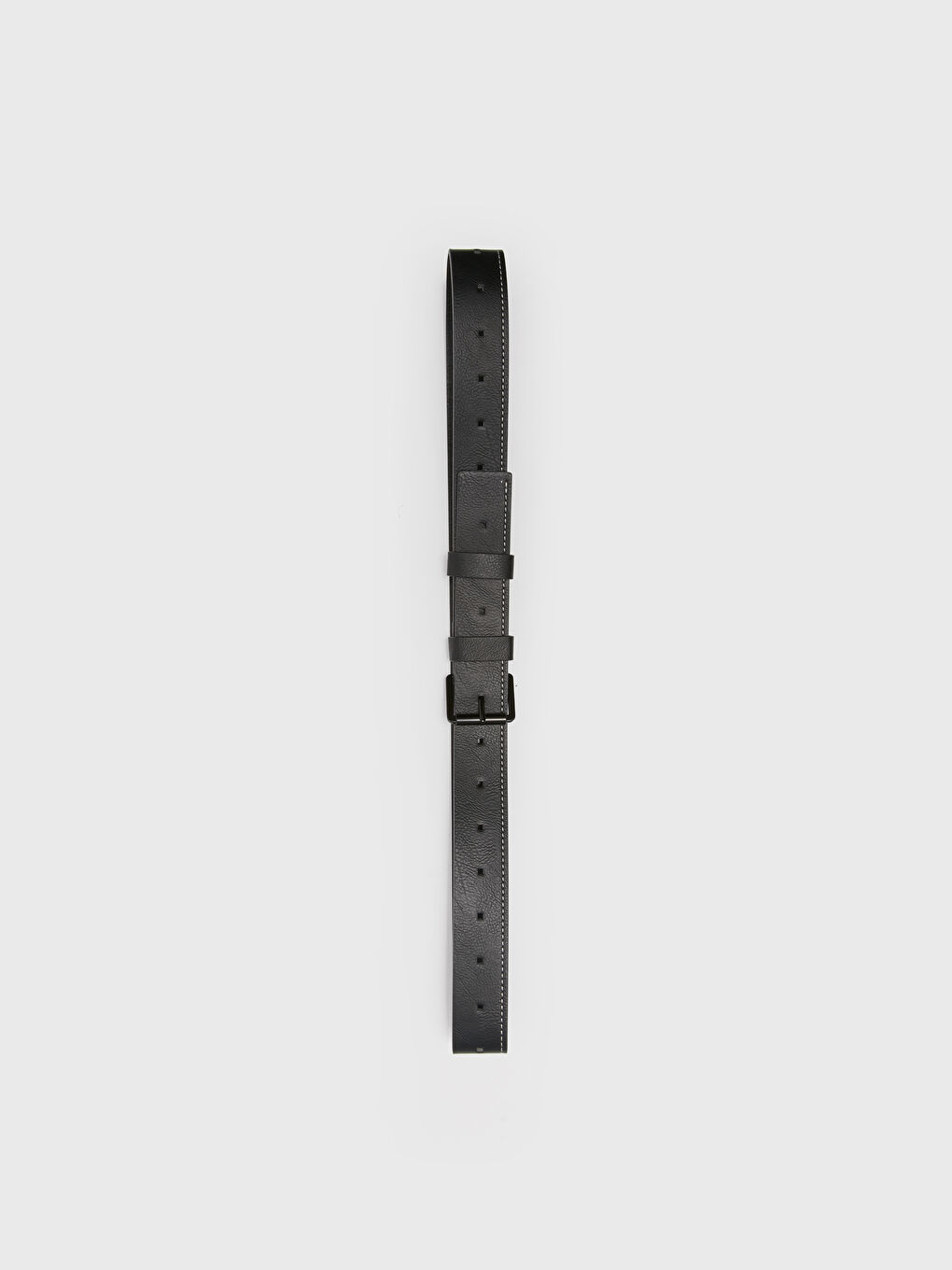 Faux Leather Men's Belt-2