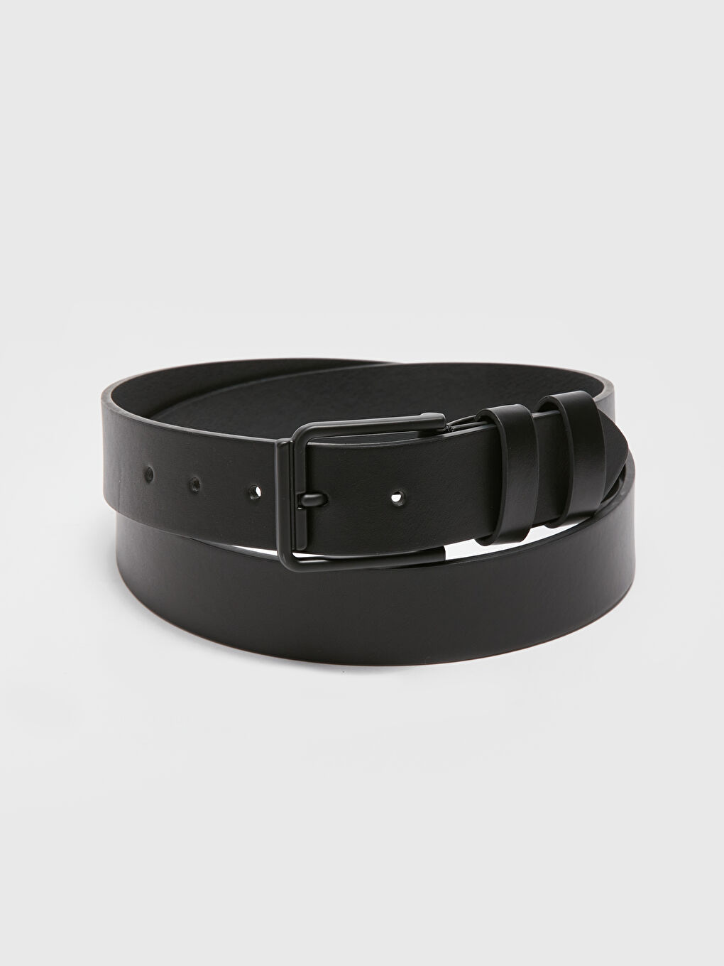 Faux Leather Men's Belt