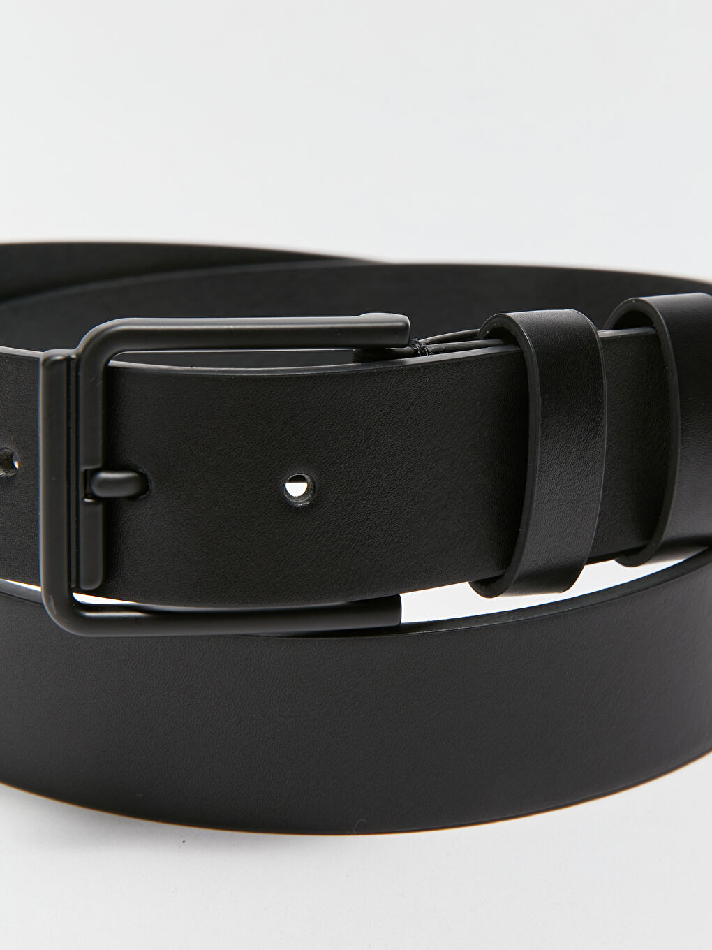 Faux Leather Men's Belt-3