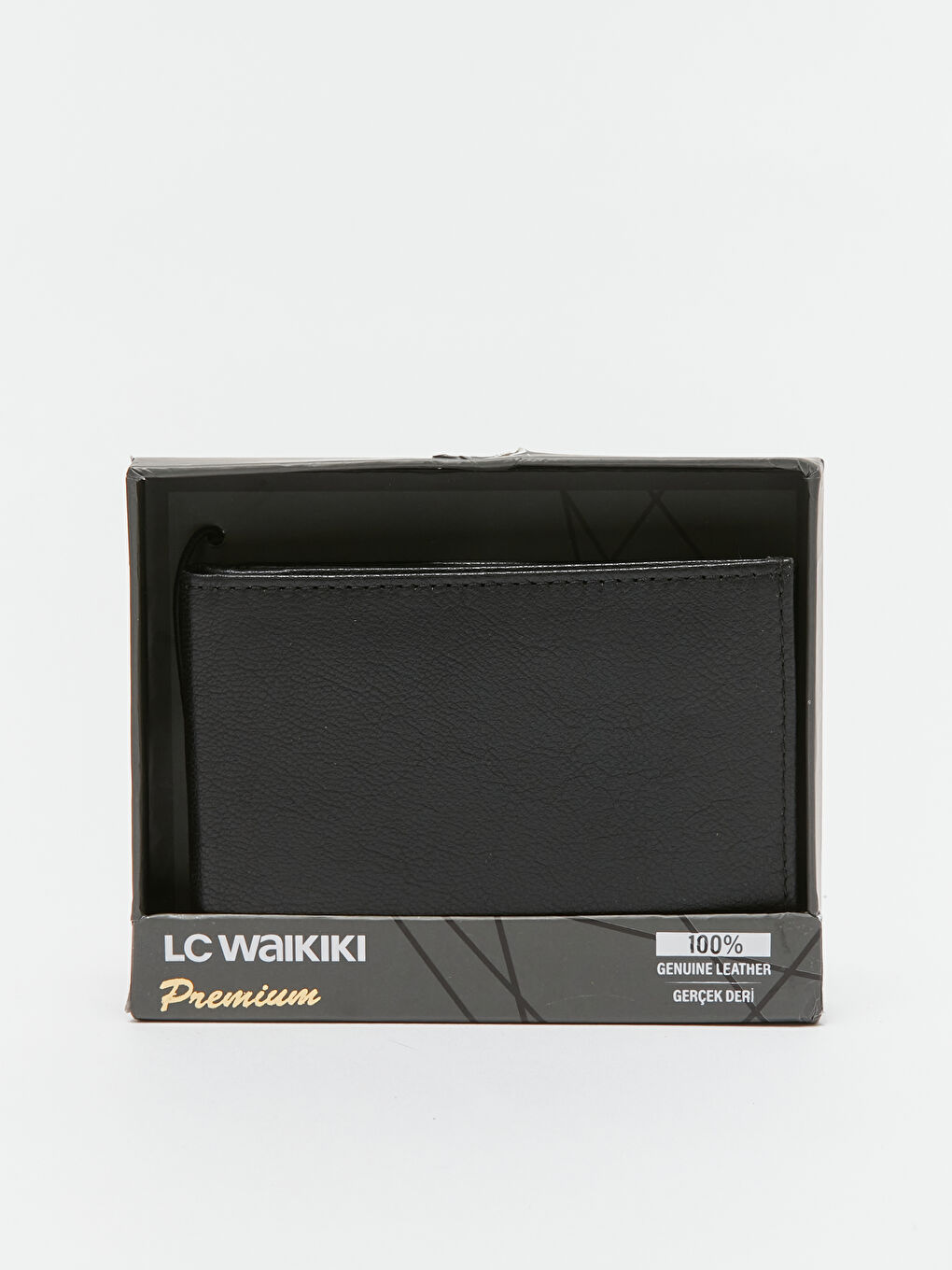 LC Waikiki Premium Siyah Hakiki Deri Erkek Cüzdan