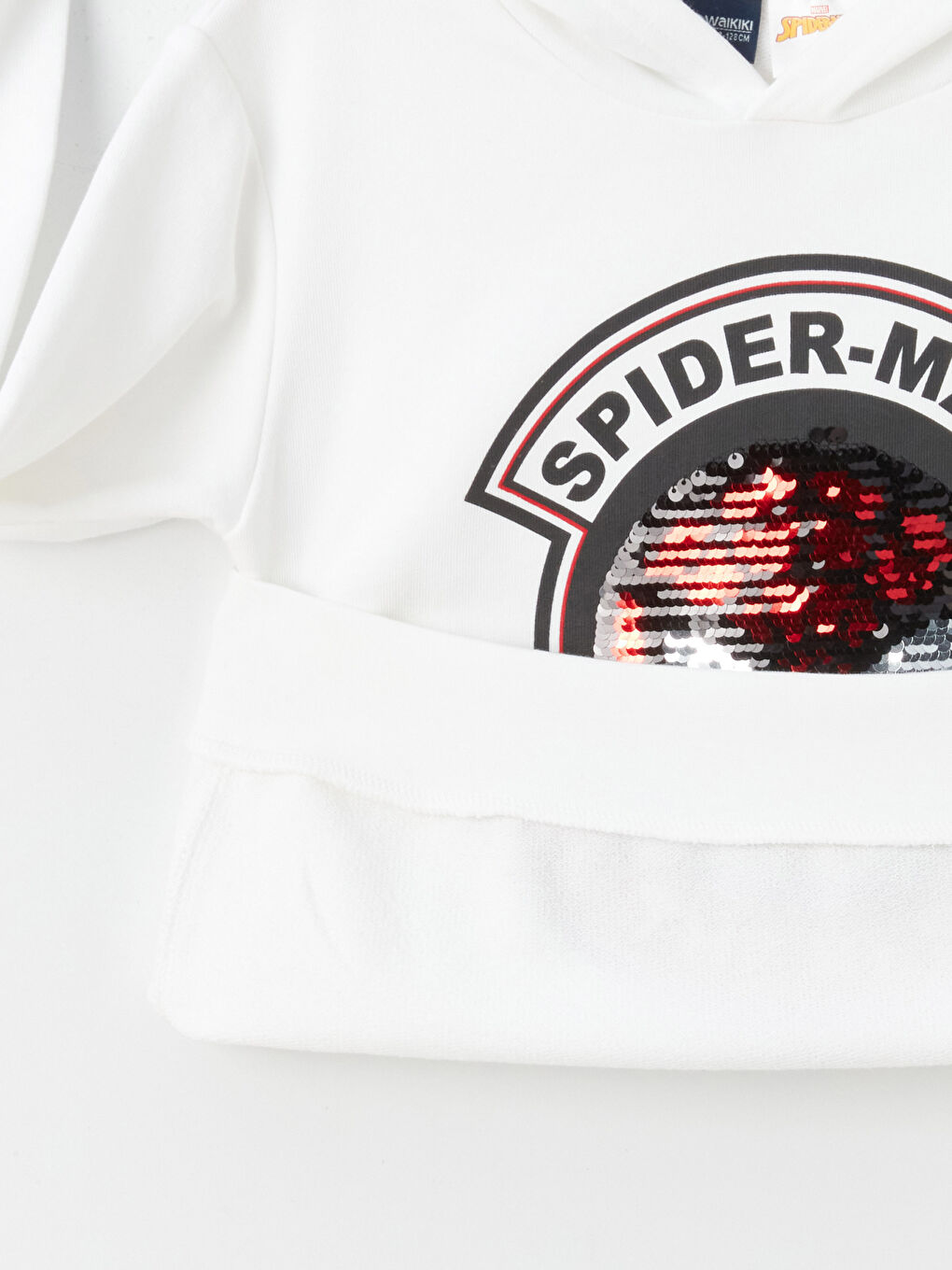 LCW Kids Spider-Man Baskılı Uzun Kollu Erkek Çocuk Hoodie -W37440Z4-JYX