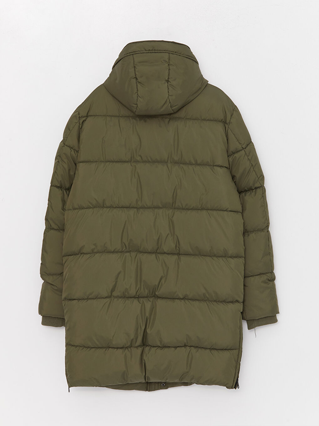 Standard Fit Hooded Men's Puffer Coat-7