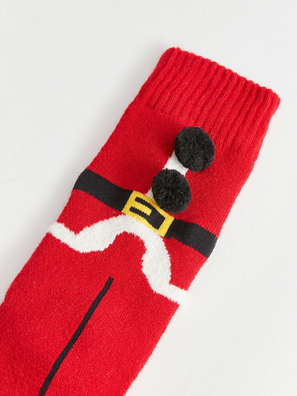 LCW ACCESSORIES Christmas-Themed Men's Crew Socks -W37545Z8-DAZ