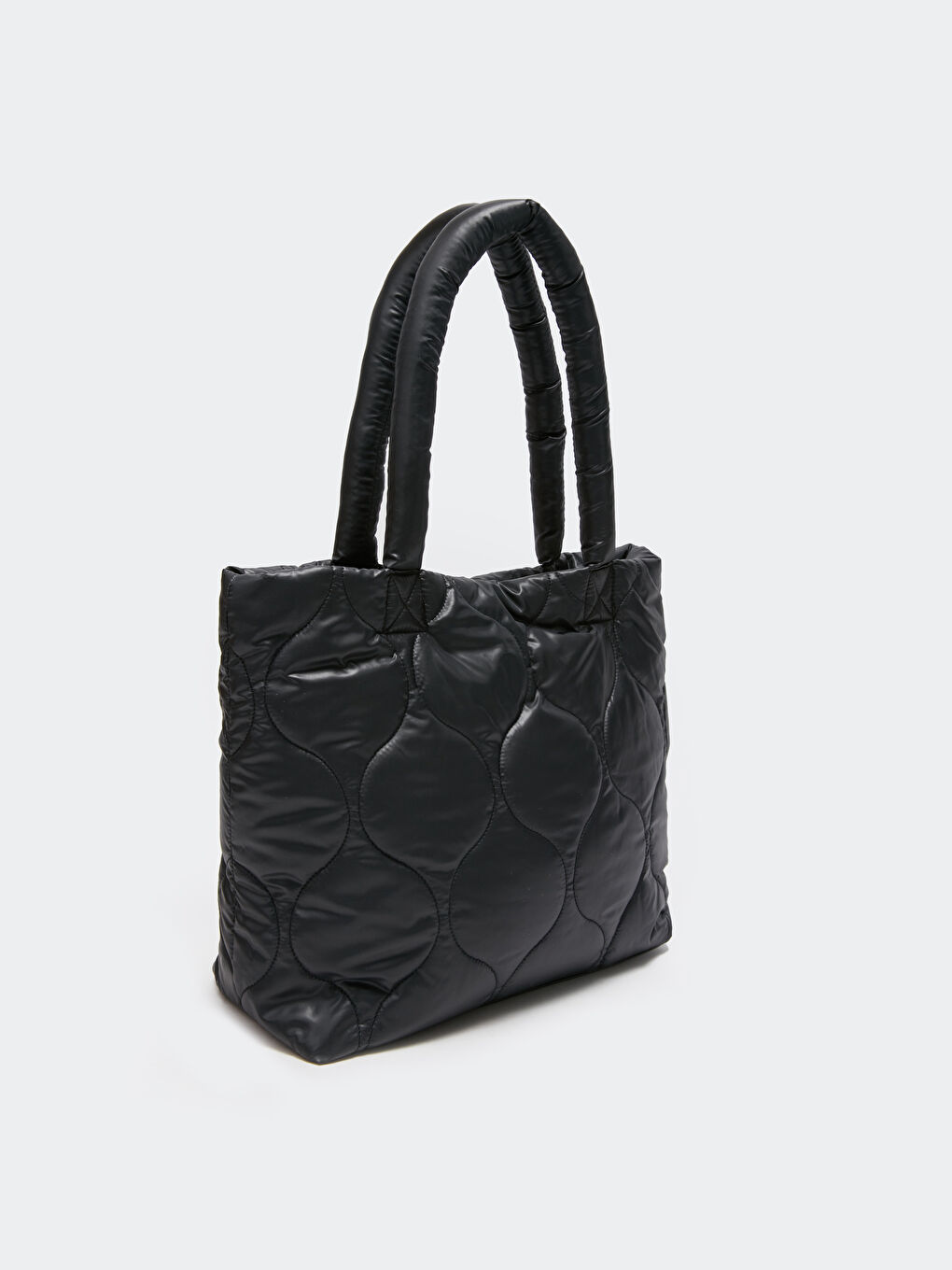 Parachute Fabric Quilted Women's Tote Bag-3