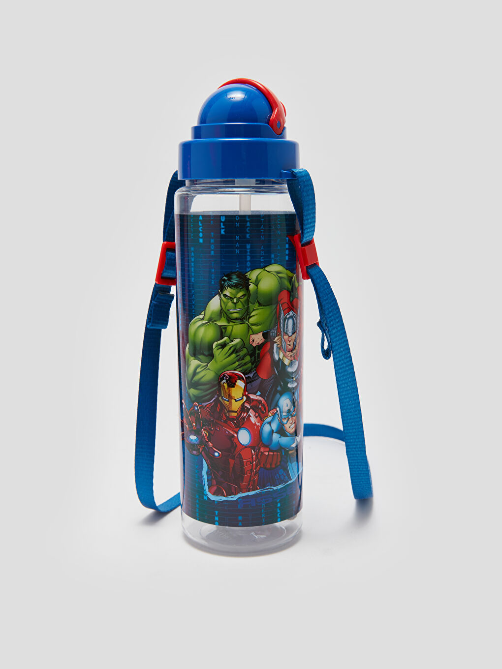 Бутылка для воды Марвел с принтом Quiz Hero