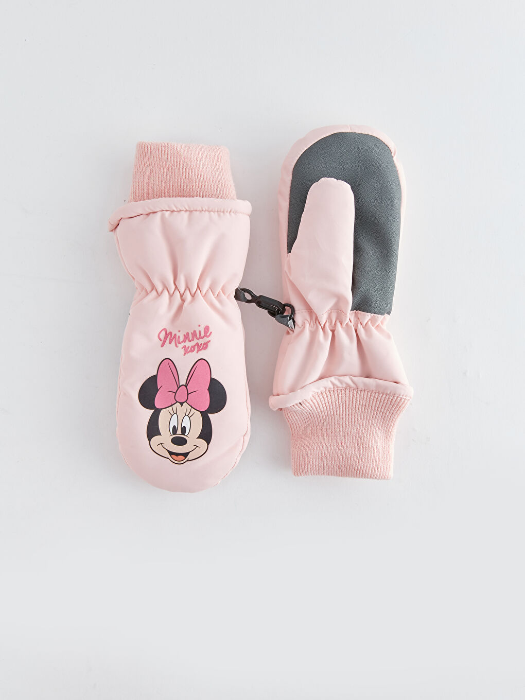 LCW ACCESSORIES Pembe Minnie Mouse Lisanslı Kız Çocuk Eldiven