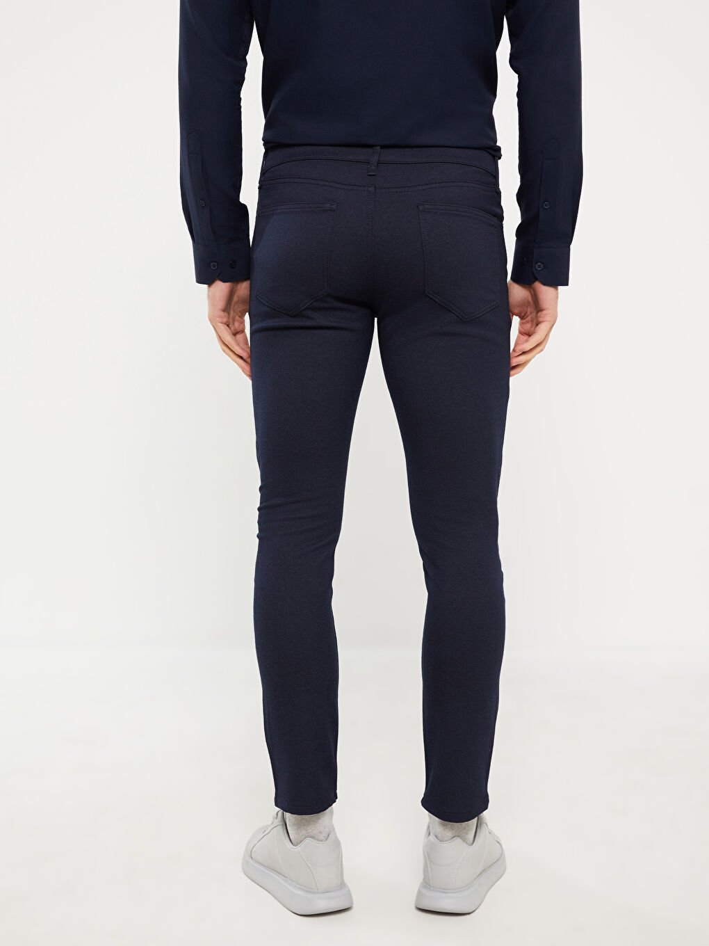 SOUTHBLUE Lacivert Melanj Slim Fit Erkek Pantolon - 4