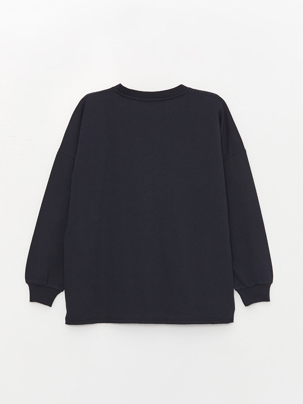 Set de pijama cu guler rotund, imprimat, mânecă lungă, pentru femei-6