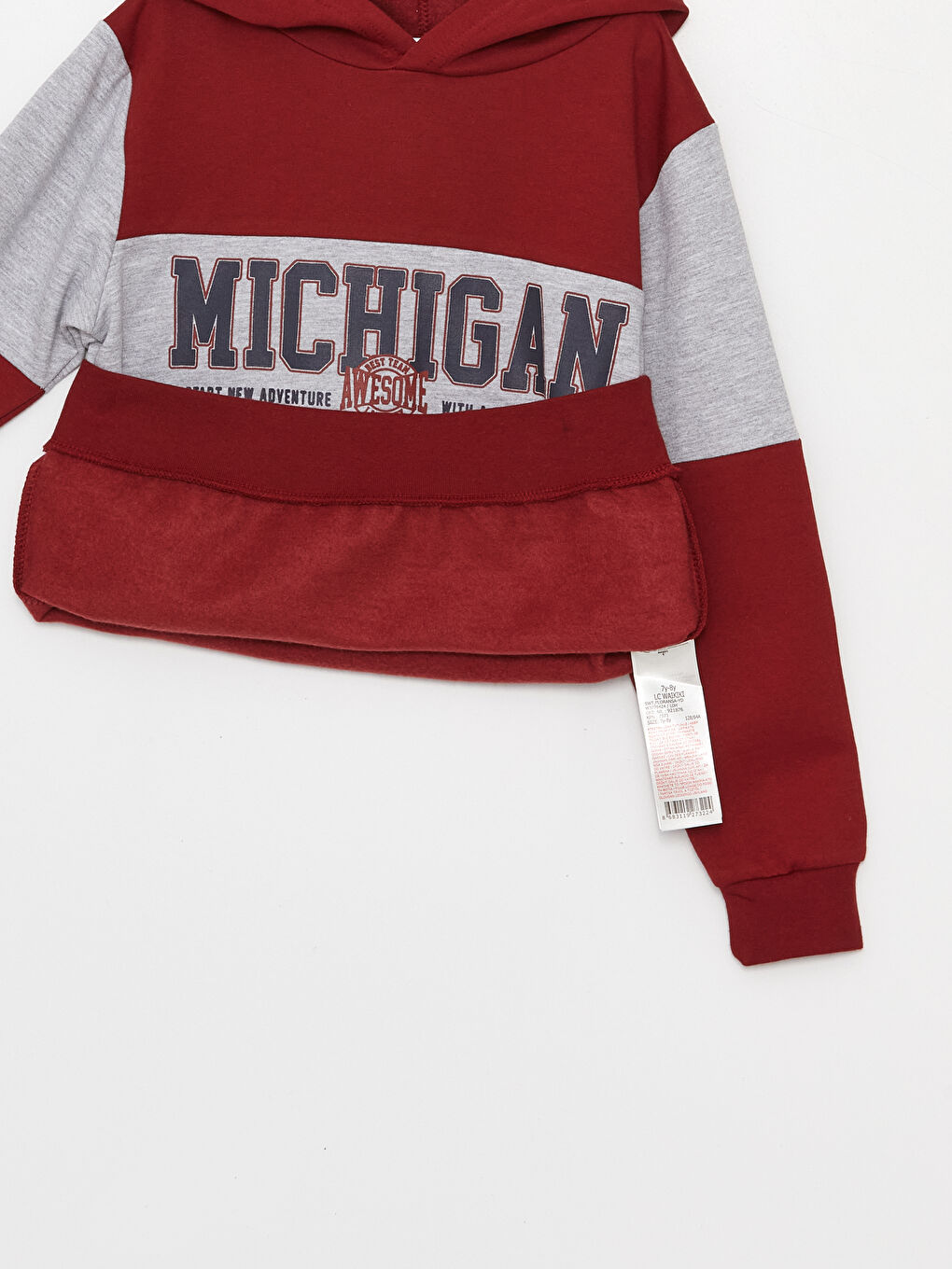 Printed Long Sleeve Boys' Hoodie-2