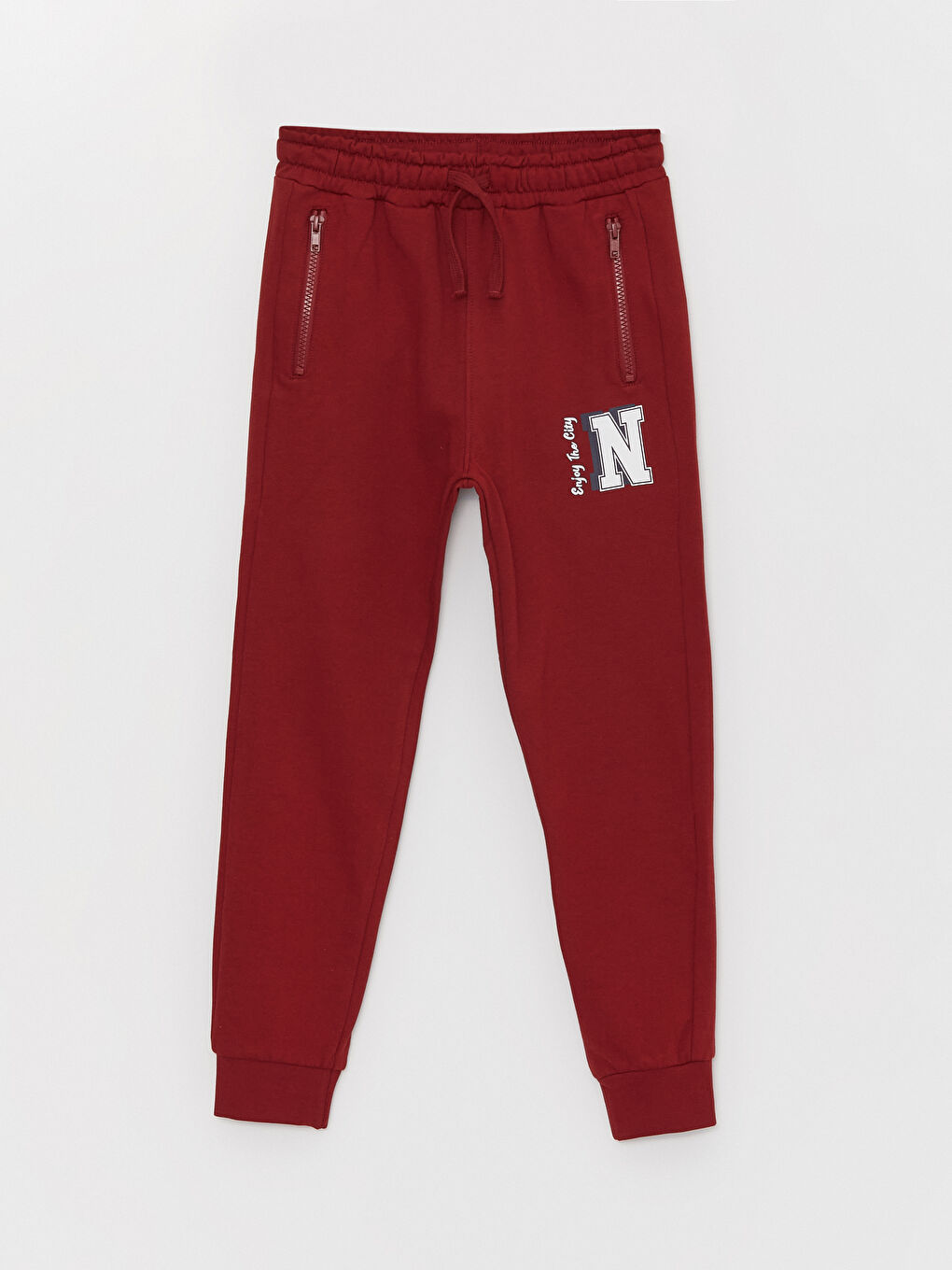 Elastic Waist Printed Boys' Jogger Sweatpants