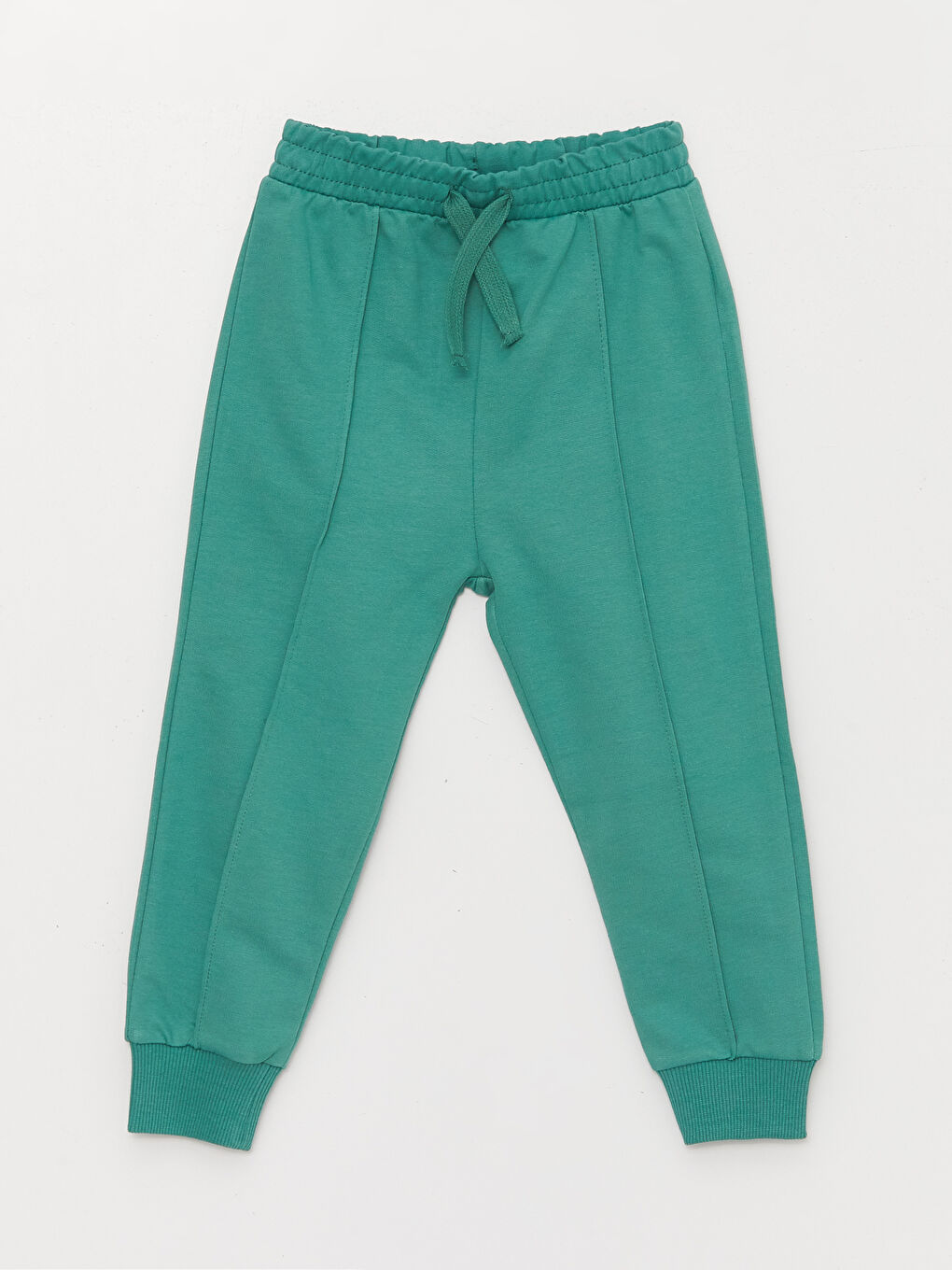 Yeşil Bisiklet Yaka Erkek Bebek Sweatshirt ve Eşofman Alt 2'li-6