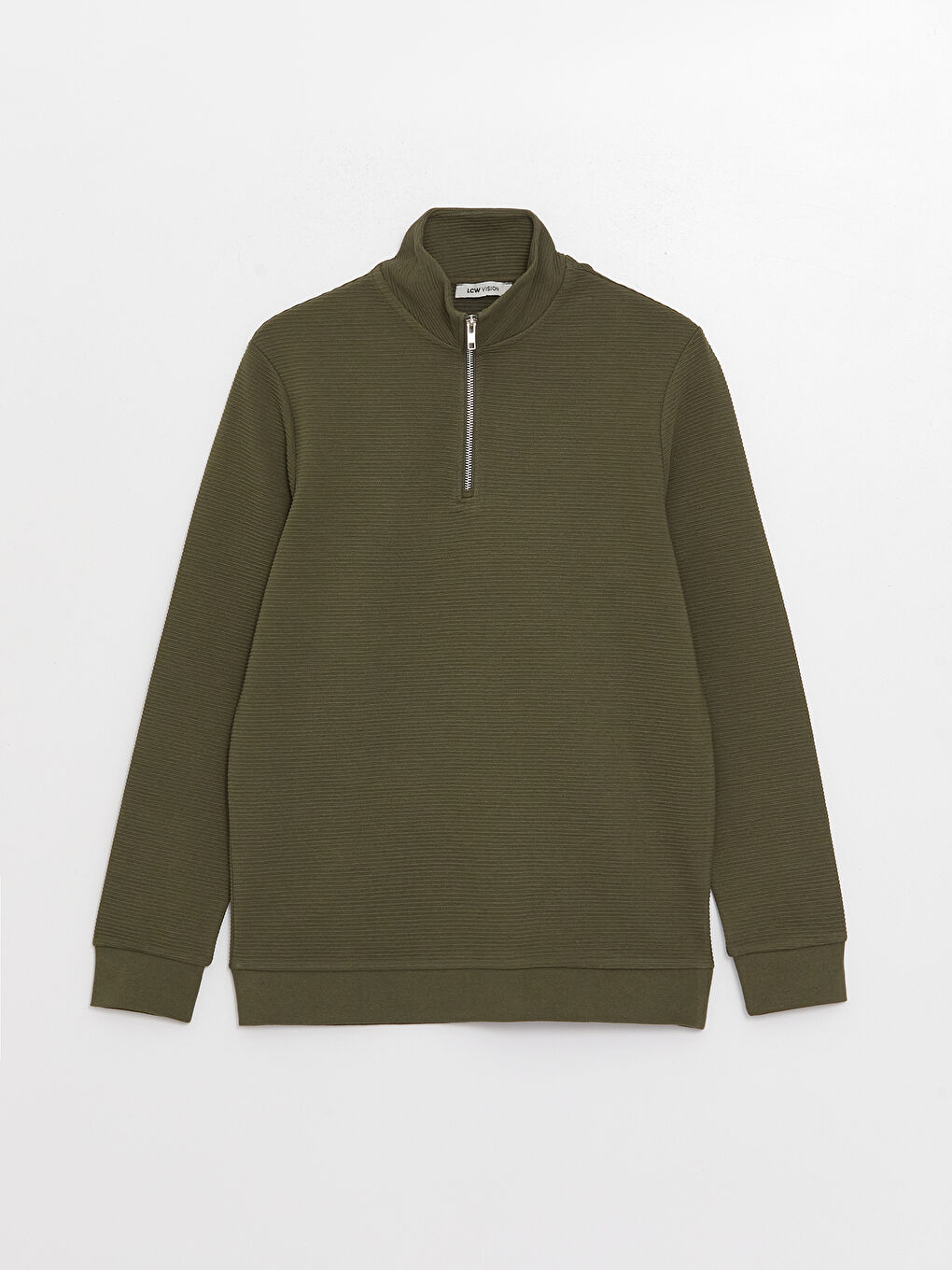 Funnel Neck Men's Sweatshirt-5