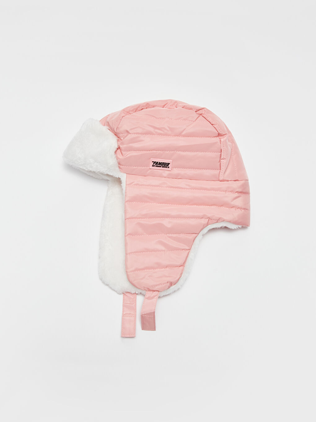 Label Printed Girl's Snow Hat -W37814Z4-G21